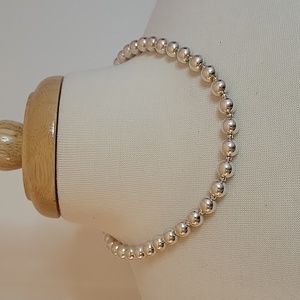 Milor 950 Sterling Silver Bead Necklace